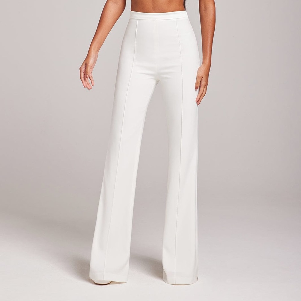Nadine Merabi Charlotte White Pants XS